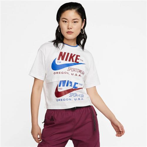 Nike Sportswear Icon Clash T Shirt L - Trænings T-shirts Bomuld hos Magasin