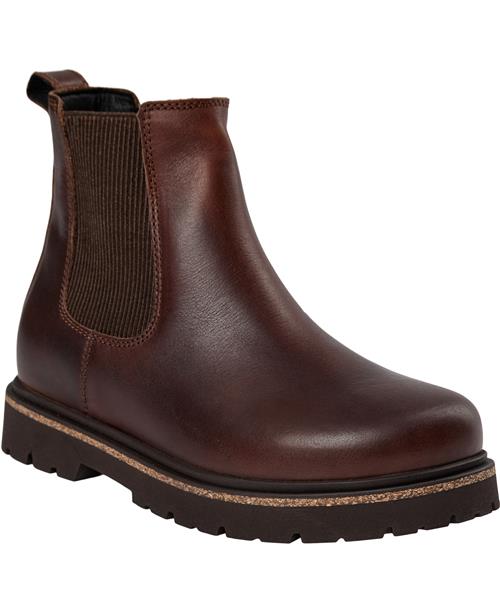 Birkenstock Highwood Slip On Mid W Lena Chocolate Kvinde Braun Chelsea Boots Str 40 - hos Magasin