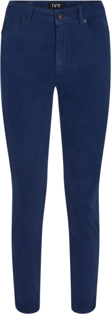 IVY Copenhagen Ivyalexa Jeans Baby Cord Kvinde Midnight Blue Skinny Jeans Str 30 - hos Magasin