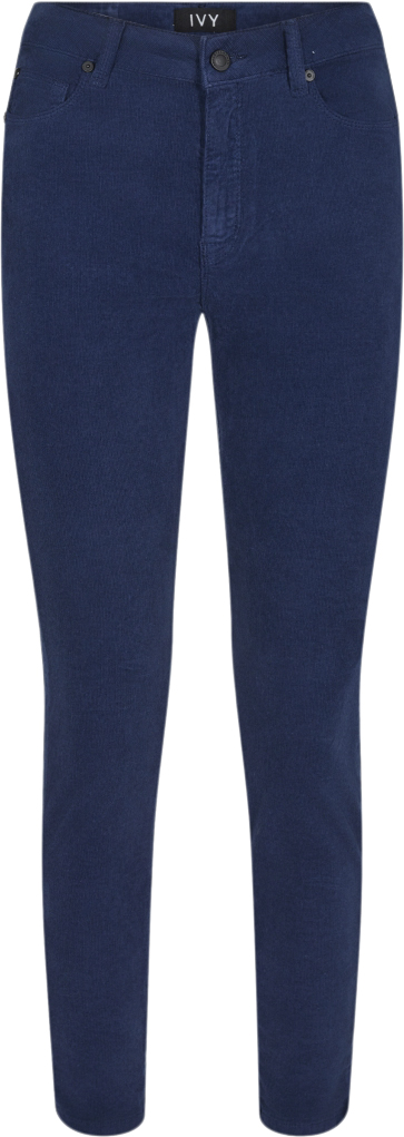 IVY Copenhagen Ivyalexa Jeans Baby Cord Kvinde Midnight Blue Skinny Jeans Str 32 - hos Magasin