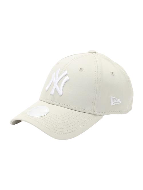 NEW ERA Hætte '9FORTY'  creme / hvid