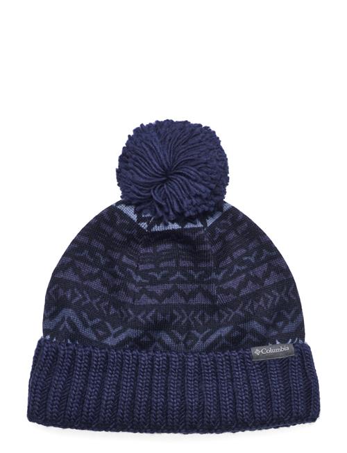 Se Columbia Sportswear Sweater Weather Pom Beanie Columbia Sportswear Navy ved Booztlet