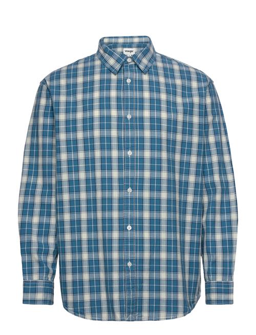 Wrangler Non Pkt Shirt Wrangler Blue