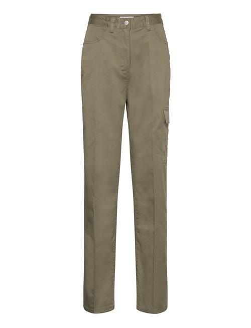 Calvin Klein Jeans Stretch Twill High Rise Straight Calvin Klein Jeans Khaki