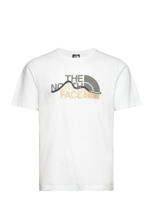 Se The North Face M S/S Mountain Line Tee The North Face White ved Booztlet