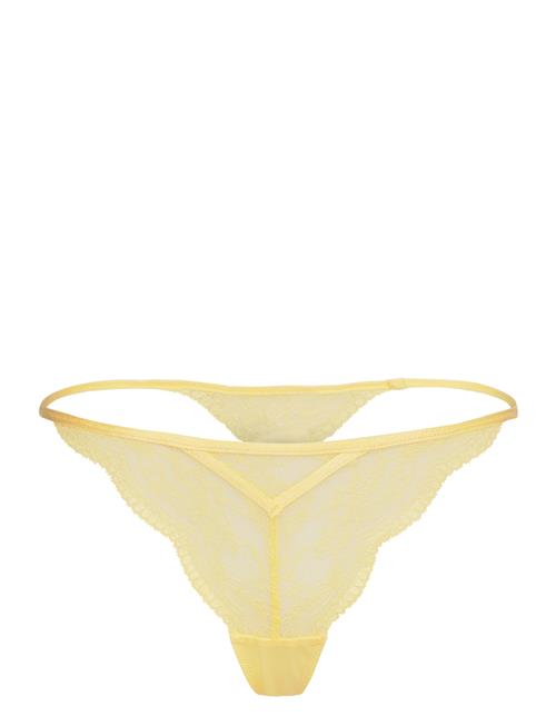 Se Hunkemöller Isabelle Hl String Tr Hunkemöller Yellow ved Booztlet