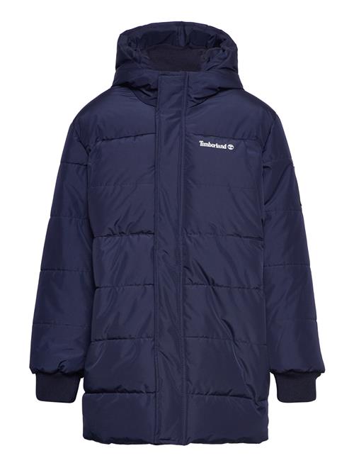 Se Timberland Puffer Jacket Timberland Navy ved Booztlet