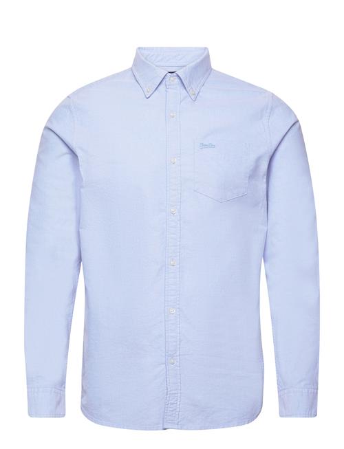 Superdry Vintage Washed Oxford Shirt Superdry Blue