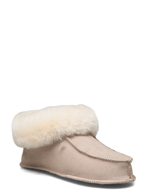 Exani Solex Sheepskin Slipper W Exani Beige