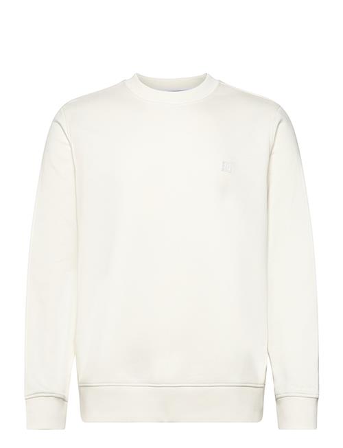 Calvin Klein Jeans Ck Embro Badge Crew Neck Calvin Klein Jeans White