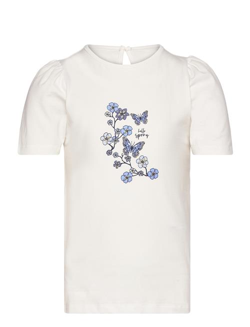 Se Creamie T-Shirt Ss Creamie White ved Booztlet