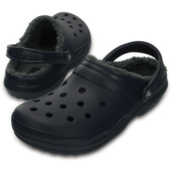 Crocs Classic Lined Clog Marineblå US M5/W7 (EU 37-38)