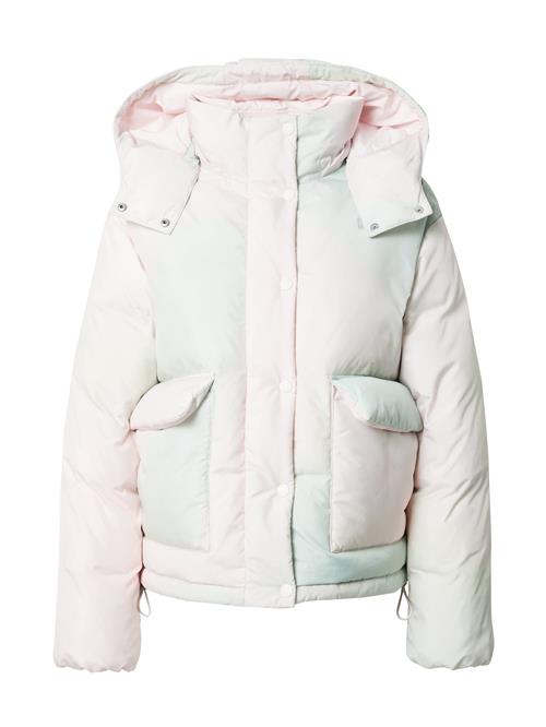 LEVI'S ® Vinterjakke 'Luna Core Puffer Short'  pastelblå / pastelpink