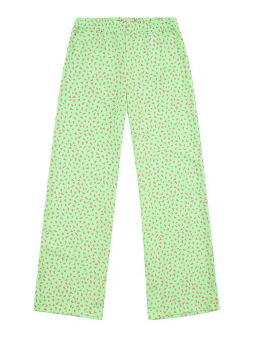 KIDS ONLY Bukser 'LINO'  lime / lys pink