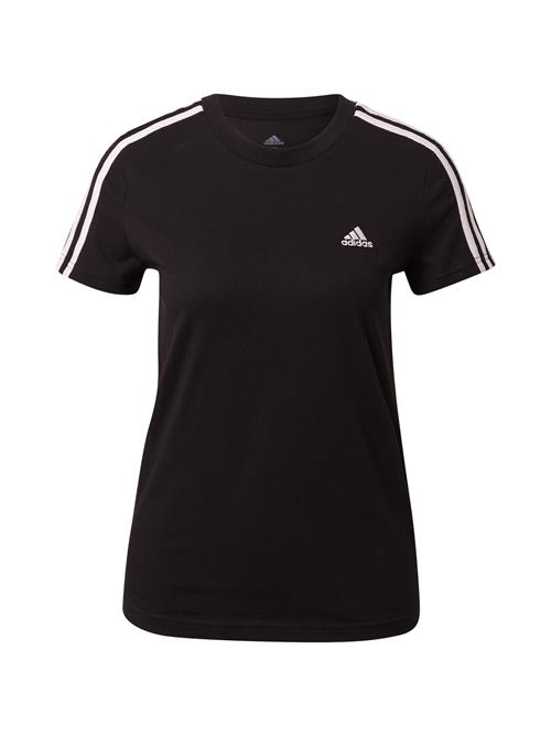 Se ADIDAS SPORTSWEAR Funktionsbluse 'Essentials'  sort / hvid ved About You