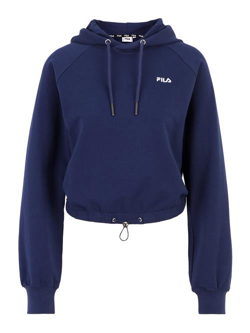 Se FILA Sportsweatshirt 'BAALBERGE'  navy / hvid ved About You