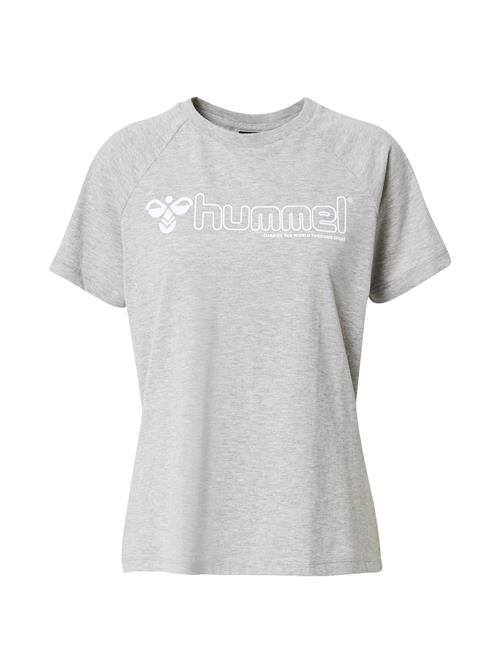 Se Hummel Funktionsbluse 'Noni 2.0'  grå / hvid ved About You