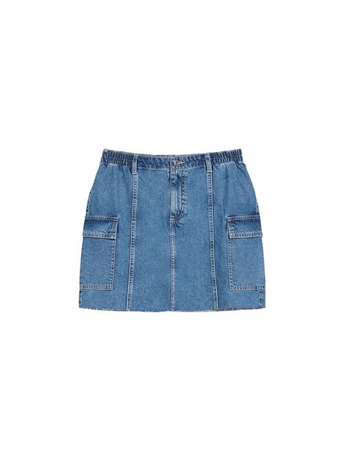 Bershka Nederdel  blue denim