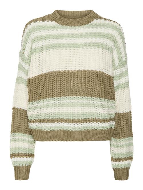 Noisy may Pullover 'CHARLIE'  creme / sepia / pastelgrøn