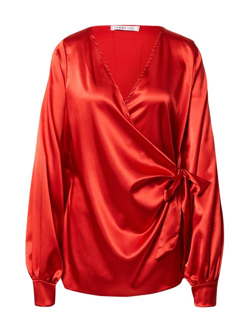 Femme Luxe Bluse  rød