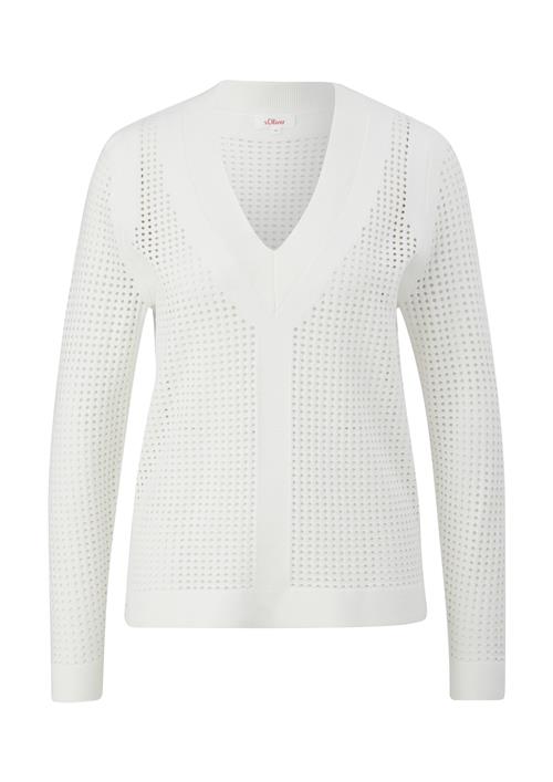 s.Oliver Pullover  offwhite