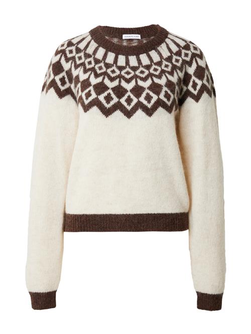 Se Designers Remix Pullover 'Verona'  beige / choko ved About You