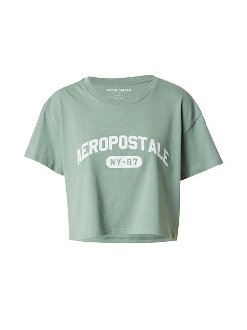 Se AÉROPOSTALE Shirts  mint / hvid ved About You