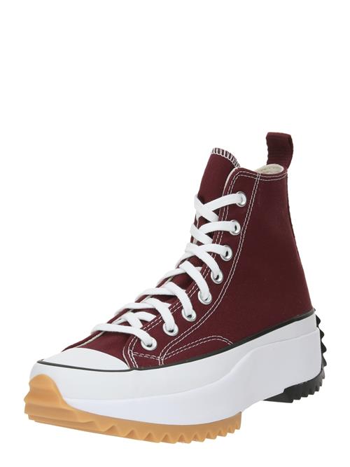 Se CONVERSE Sneaker high 'RUN STAR HIKE'  bordeaux / offwhite ved About You