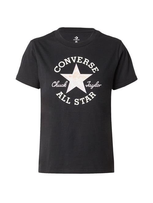 Se CONVERSE Shirts 'Star Chevron'  sort / hvid ved About You