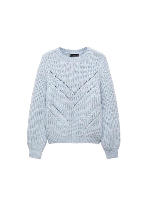 MANGO Pullover 'Gatito'  pastelblå