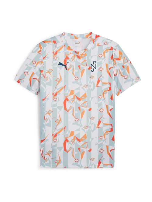 PUMA Funktionsskjorte 'Neymar'  pastelblå / mørkeblå / orange / hvid