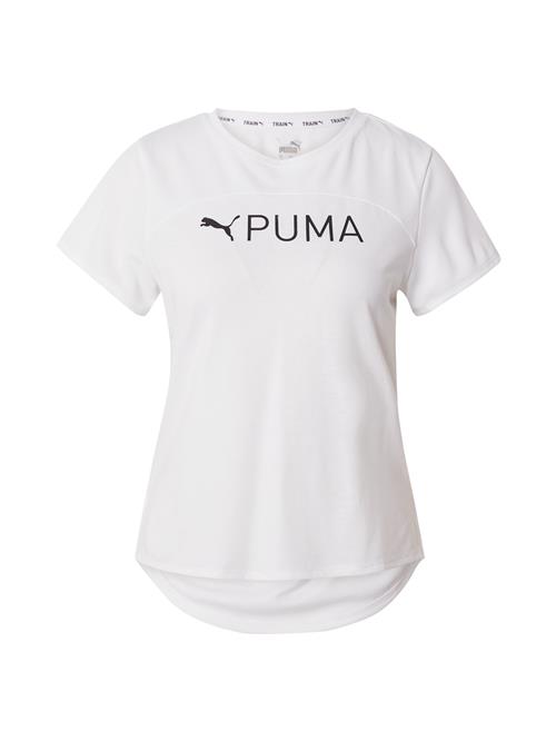 PUMA Funktionsbluse 'Ultrabreathe'  sort / hvid