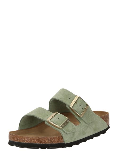 Se BIRKENSTOCK Pantoletter 'Arizona'  lysegrøn ved About You