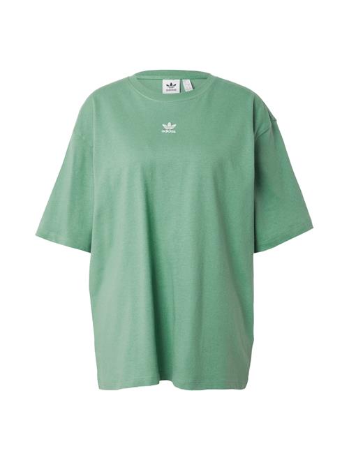 ADIDAS ORIGINALS Shirts 'Essentials'  grøn / hvid