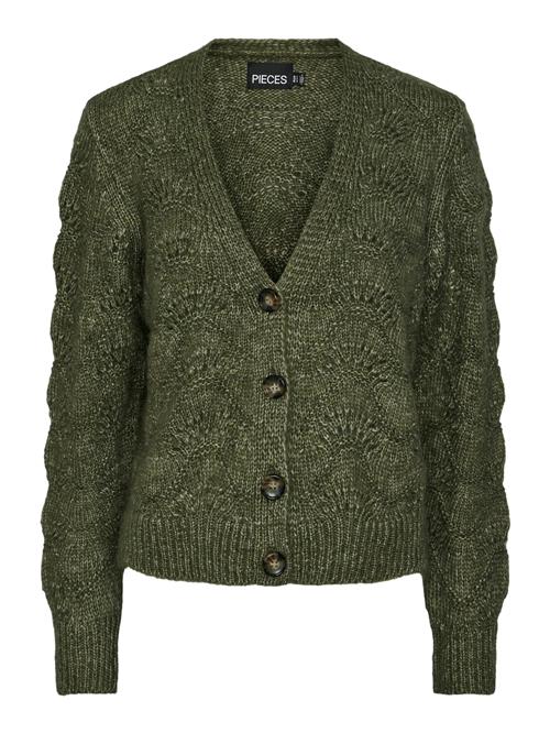 PIECES Cardigan 'PCBIBBI'  oliven