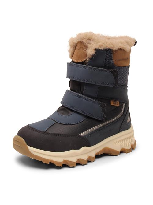 Se BISGAARD Snowboots 'Eddie'  creme / navy / lysebrun ved About You