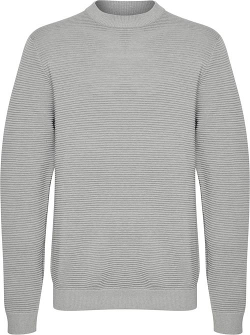 !Solid Sdvalencia Mand Light Grey Melange Sweaters Regular Fit Str XXL - hos Magasin