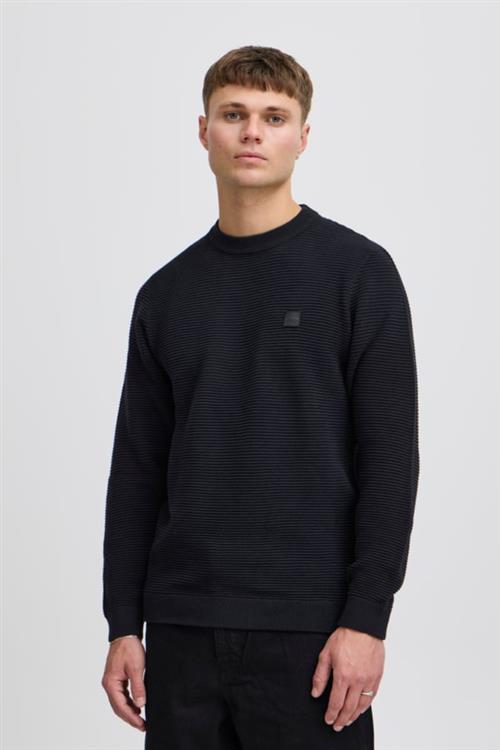 !Solid Sdvalencia Mand Black Sweaters Regular Fit Str L - hos Magasin