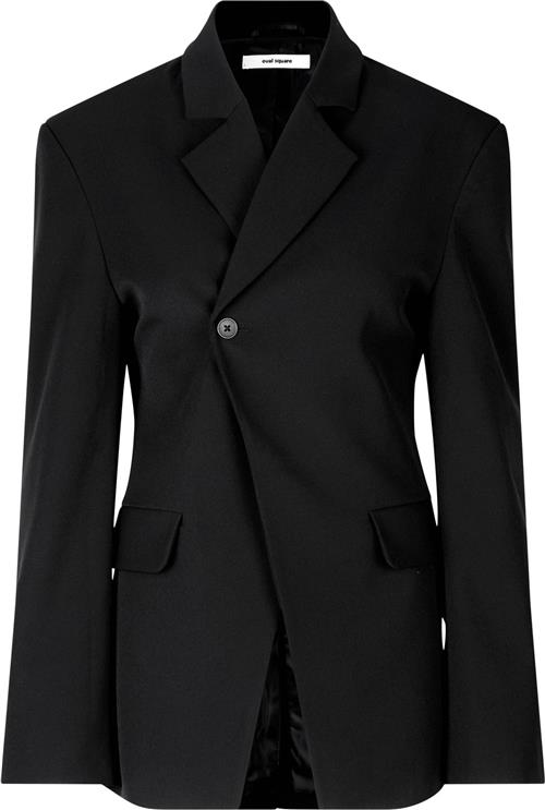 Oval Square Osluxury Blazer Kvinde Black Blazere Str L - hos Magasin