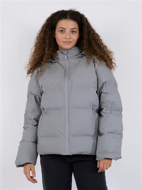 Neo Noir Fox C Water Repellent Puffer Jacket Kvinde Light Grey Dunjakker Str 44 - hos Magasin