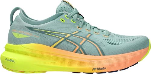 Se Asics Gelkayano 31 Løbesko Dame Kvinde Turkis Træningssko & Sneakers Str 38 - hos Magasin ved Magasin