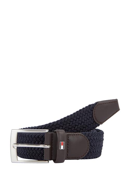 Se Tommy Hilfiger New Adan Belt 3.5Cm Tommy Hilfiger Navy ved Booztlet