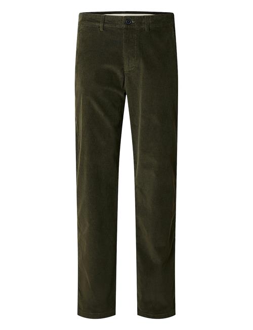 Selected Homme Slh196-Straight Miles Cord Pant W Noos Selected Homme Green