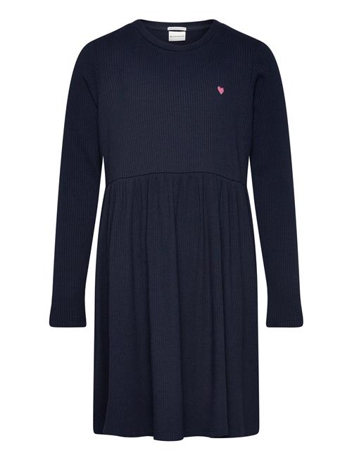 Rib Dress Tom Tailor Navy