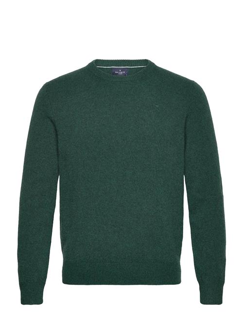 Se Hackett London Lambswool Crew Hackett London Green ved Booztlet