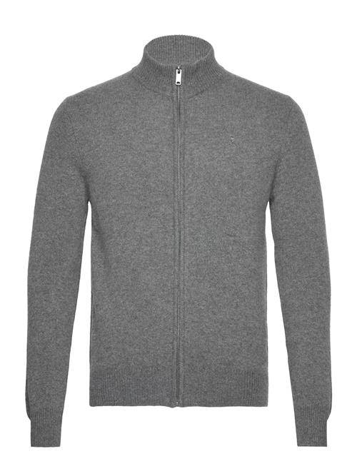 Se Hackett London Lambswool Fzip Hackett London Grey ved Booztlet