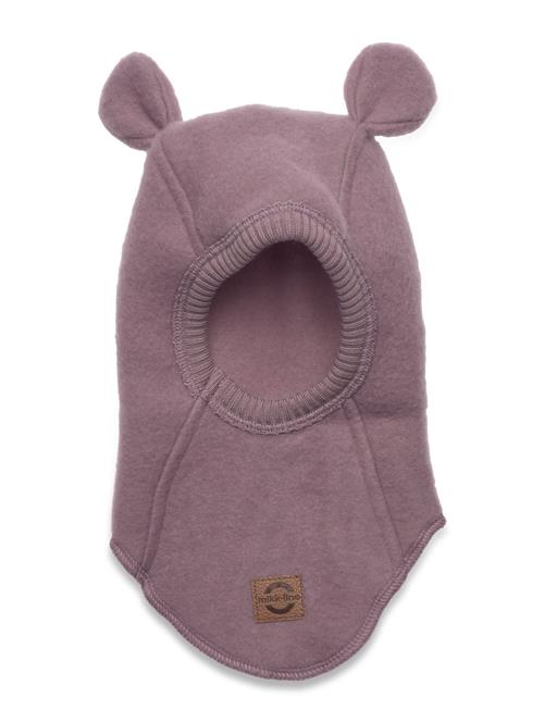 mikk-line Wool Fullface W Ears Mikk-line Purple