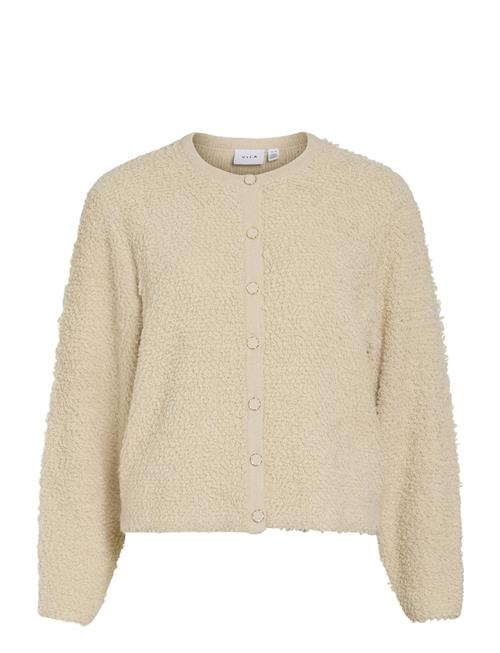 Vila Vipaza O-Neck L/S Knit Jacket Vila Beige