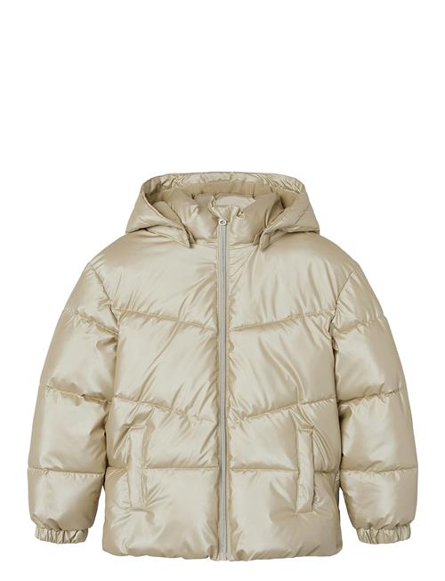 Nkfmaggy Puffer Jacket Shiny Name It Gold