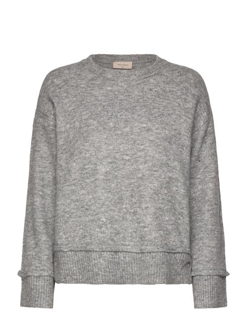 Se FREE/QUENT Fqmulle-Pullover FREE/QUENT Grey ved Booztlet